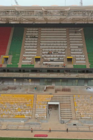 Durable and high quality stadium seats produced in Europe.